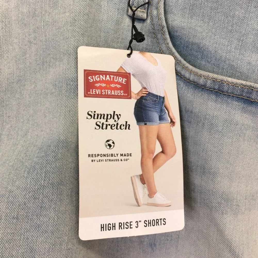 Signature Levi Strauss Womens High Rise 3